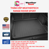  Thảm cốp WeatherTech Range Rover Sport 