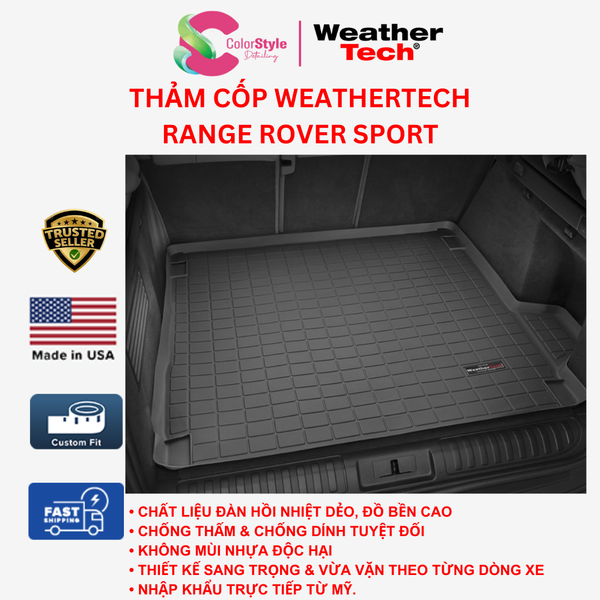  Thảm cốp WeatherTech Range Rover Sport 