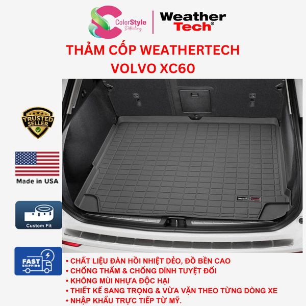  Thảm cốp WeatherTech Volvo XC60 