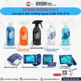  Combo Sản Phẩm Gyeon 9 in 1 Làm Sạch Bảo Dưỡng Ngoại & Nội Thất Ô Tô 