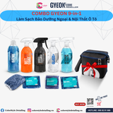  Combo Sản Phẩm Gyeon 9 in 1 Làm Sạch Bảo Dưỡng Ngoại & Nội Thất Ô Tô 