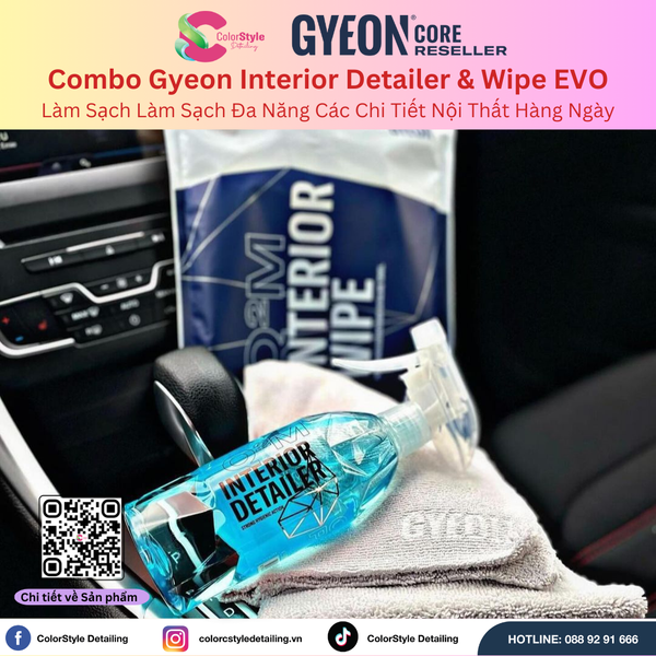  Combo sản phẩm làm sạch đa năng Các chi tiết nội thất 