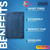 Khăn microfibre cao cấp lau xe đa năng không viền GYEON Q²M SoftWipe E 