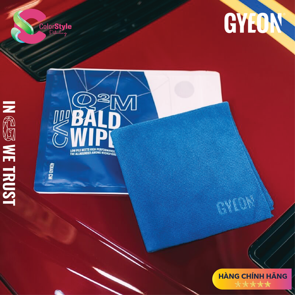  Khăn microfibre cao cấp lau xe đa năng không viền GYEON Q²M SoftWipe E 