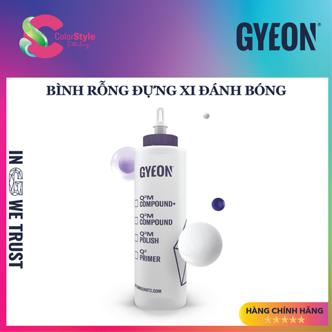  Bình rỗng đựng xi đánh bóng GYEON Q2M DispenserBottle 