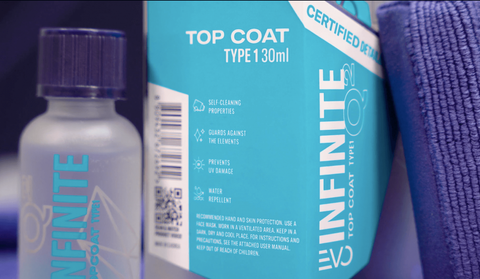  GYEON Q2 INFINITE TOP COAT TYPE 1 EVO, Tăng Cường Độ Bóng Lớp Ceramic 