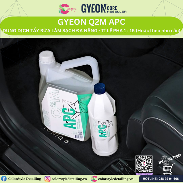  GYEON Q²M APC, Dung Dịch Tẩy Rửa Làm Sạch Đa Năng 