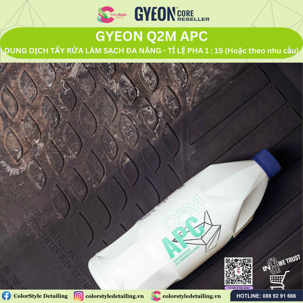  GYEON Q²M APC, Dung Dịch Tẩy Rửa Làm Sạch Đa Năng 