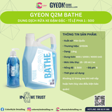  GYEON Q2M Bathe, Dung Dịch Rửa Xe Đậm Đặc Tỉ Lệ Pha 1:500 