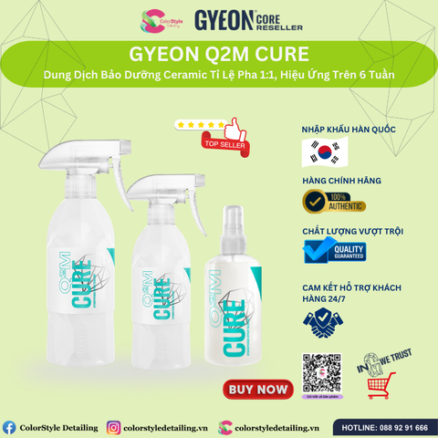  GYEON Q2M Cure Dung Dịch Bảo Dưỡng Ceramic Hiệu Ứng Trên 6 Tuần 