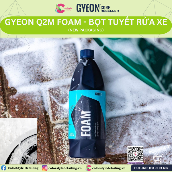  GYEON Q2M Foam, Bọt Tuyết Rửa Xe 