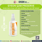  GYEON Q2M Preserve, Dung Dịch Phục Hồi Bảo Dưỡng Các Chi Tiết Nhựa 