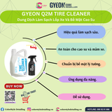  GYEON Q2M Tire Cleaner, Dung Dịch Làm Sạch Lốp Xe Và Bề Mặt Cao Su 