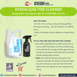  GYEON Q2M Tire Cleaner, Dung Dịch Vệ Sinh Lốp Xe Và Bề Mặt Cao Su 