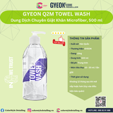  GYEON Q2M Towel Wash, Dung Dịch Giặt Khăn Microfiber, 500 ml 