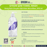  GYEON Q2M Towel Wash, Dung Dịch Giặt Khăn Microfiber, 500 ml 