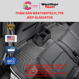  Thảm sàn WeatherTech Jeep Gladiator 