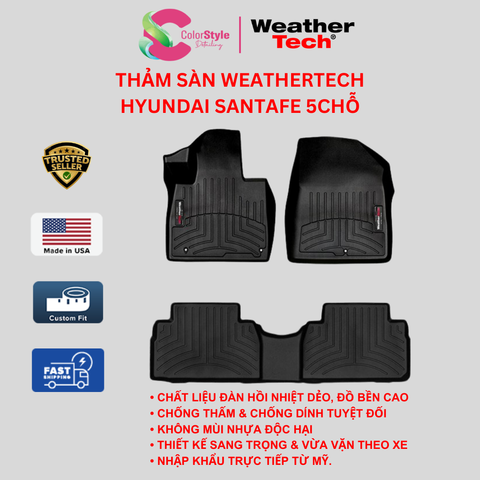  Thảm sàn WeatherTech Hyundai Santa Fe 