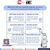  IK ALK 9 - Bình Phun Hóa Chất Tẩy Rửa Khử Trùng 8L 
