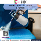  IK FOAM 1.5 - Bình Xịt Tạo Bọt Cầm Tay, Dung Tích 1.5L, Số 81776 