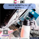  IK FOAM 1.5 - Bình Xịt Tạo Bọt Cầm Tay, Dung Tích 1.5L, Số 81776 