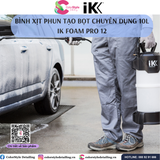  IK FOAM PRO 12, Bình xịt/ phun tạo bọt chuyên dụng 10L 