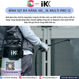  IK MULTI PRO 9 & 12 - Bình xịt/ phun hóa chất đa năng 8L - 10L 