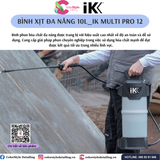  IK MULTI PRO 9 & 12 - Bình xịt/ phun hóa chất đa năng 8L - 10L 