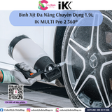  IK Multi Pro 2 360 Độ - Bình Xịt/Phun Hóa Chất Bằng Nhựa Cầm Tay 1.9L 