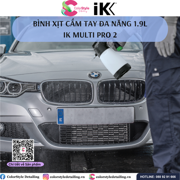  IK MULTI PRO 2  - Bình xịt/ phun hóa chất đa năng 1.9L 
