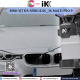  IK MULTI PRO 9 & 12 - Bình xịt/ phun hóa chất đa năng 8L - 10L 