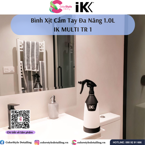  Bình xịt hóa chất đa năng IK MULTI TR 1 dung tích 1L 
