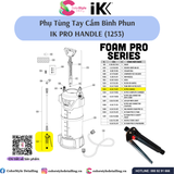  IK PRO HANDLE (phụ tùng bình xịt IK) Tay cầm bằng nhựa & thép không gỉ 