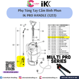  IK PRO HANDLE (phụ tùng bình xịt IK) Tay cầm bằng nhựa & thép không gỉ 