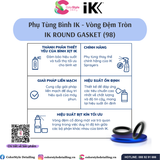  Vòng đệm dẹp bằng cao su (phụ tùng bình xịt IK) - ROUND GASKET (98) 