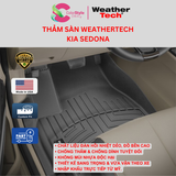  Thảm sàn WeatherTech Kia Sedona (7 Chỗ) 