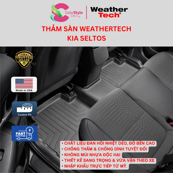 Thảm sàn WeatherTech Kia Seltos 