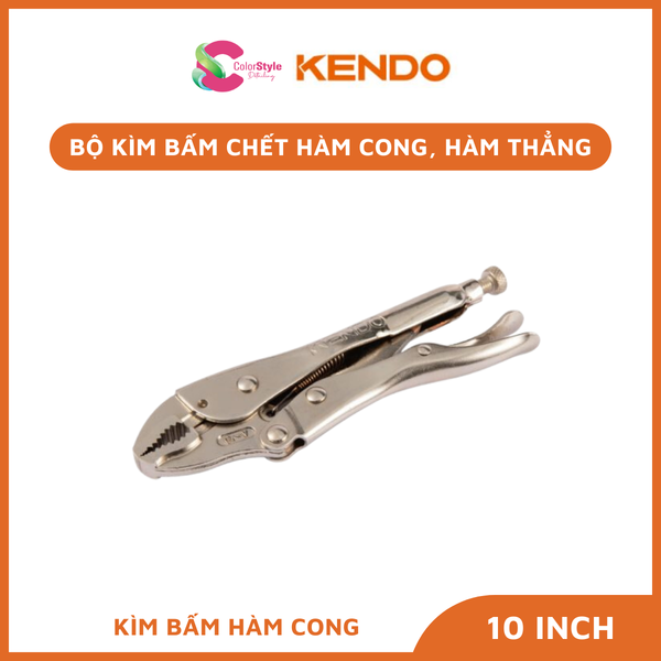  Kìm bấm chết hàm cong, hàm thẳng bằng thép cao cấp Kendo 