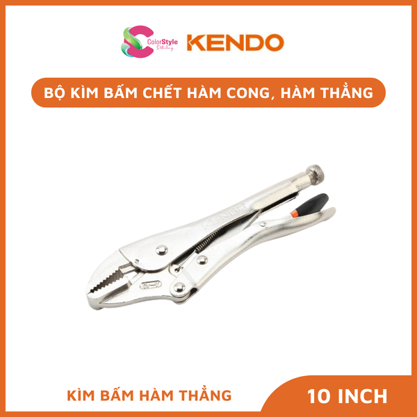  Kìm bấm chết hàm cong, hàm thẳng bằng thép cao cấp Kendo 
