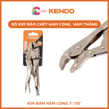  Kìm bấm chết hàm cong, hàm thẳng bằng thép cao cấp Kendo 