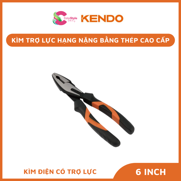  Kìm cắt hạng nặng đòn bẩy trợ lực bằng thép cao cấp Kendo 