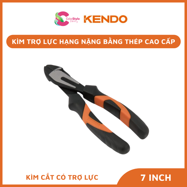  Kìm cắt hạng nặng đòn bẩy trợ lực bằng thép cao cấp Kendo 