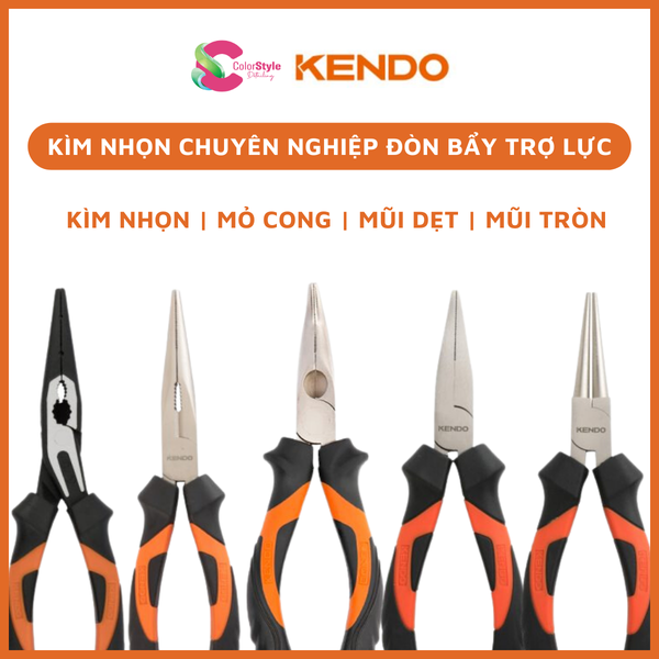  Kìm nhọn chuyên nghiệp đòn bẩy trợ lực Kendo nhiều kích thước 