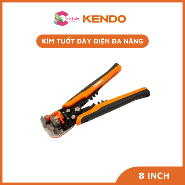  Kìm tuốt dây điện tự động đa năng Kendo nhiều kích thước 