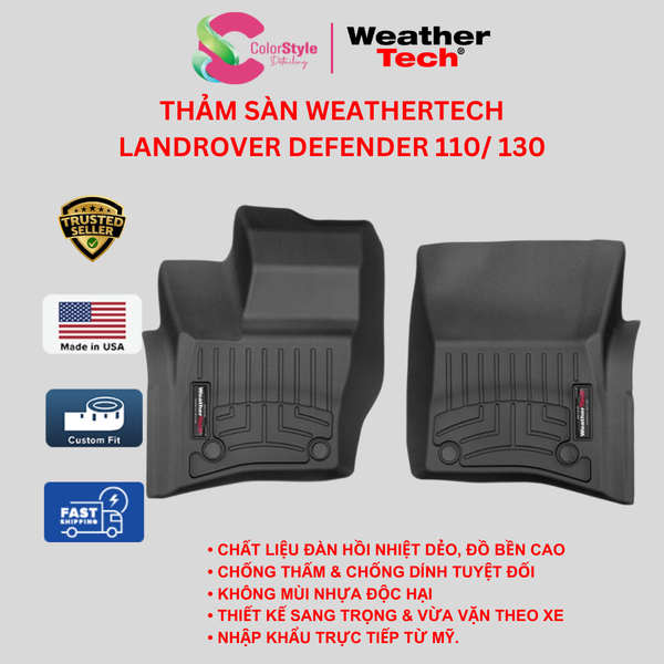  Thảm sàn WeatherTech Land Rover Defender 110/ 130 