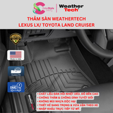  Thảm sàn WeatherTech Lexus LX 