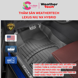  Thảm sàn WeatherTech Lexus NX/ NX Hybrid 