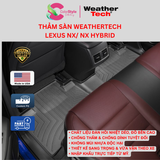  Thảm sàn WeatherTech Lexus NX/ NX Hybrid 