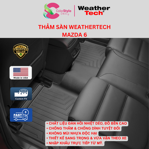  Thảm sàn WeatherTech Mazda 6 