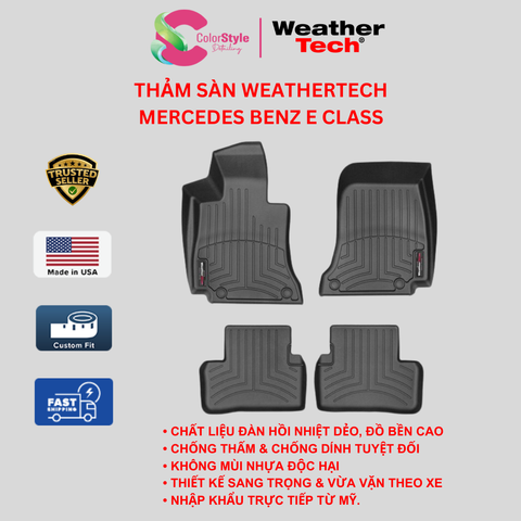  Thảm sàn WeatherTech Mercedes-Benz E Class 